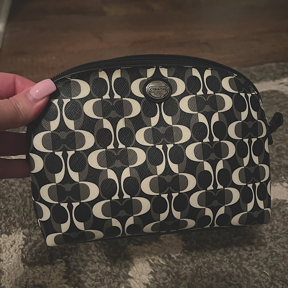 Authentic Coach Makeup Bag